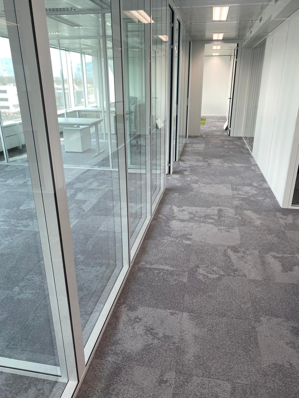 Moquette bureaux circulation